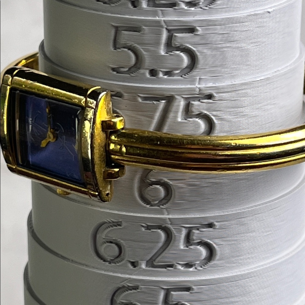 Yves Saint Laurent Watch 5920-H12115 Gold Stainless Steel Quartz Premium READ - Picture 9 of 11